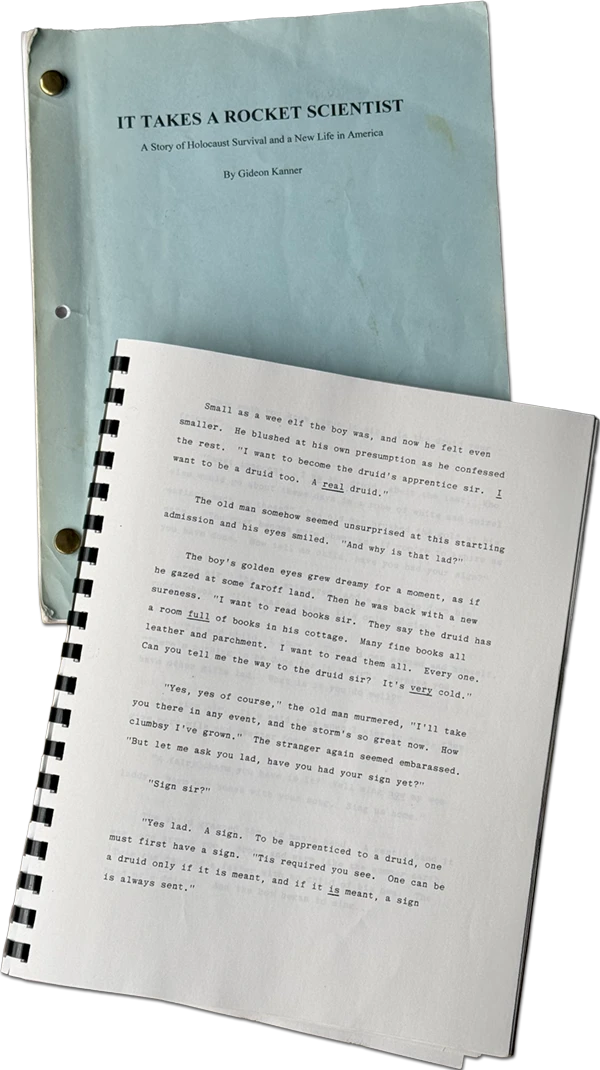 Manuscripts and tapes